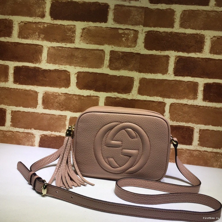 leather Soho bag disco GUCCI small 0817
